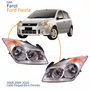 Par de Farol Principal Ford Fiesta 2008 2009 2010