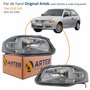 Par de Farol Principal Vw Gol G4 2005 Até 2008 Original Arteb Máscara Cinza