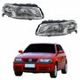 Par de Farol Principal Vw Gol 1999 Até 2005 Original Arteb