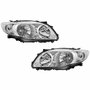 Par de Farol Toyota Corolla 2008 2009 2010 2011 Cromado