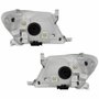 Par de Farol Toyota Hilux Srv 2009 2010 2011 Com Pisca Cristal