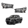 Par de Farol Toyota Hilux Srv 2021 Até 2023 Sem Led