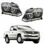 Par de Farol Vw Amarok 2010 Até 2016 Original Arteb Regulagem Elétrica