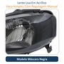 Par de Farol Vw Fox 2003 Até 2009 Original Arteb Máscara Negra