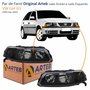 Par de Farol VW Gol G3 1999 Até 2005 Original Arteb Foco Duplo Máscara Negra