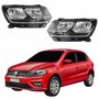 Par de Farol Vw Gol G8 2018 Até 2023 Foco Duplo