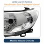 Par de Farol Vw Gol Voyage G5 2008 Até 2012 Saveiro G5 2008 Até 2013 Original Arteb Máscara Cromada