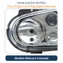 Par de Farol Vw Golf 1999 até 2006 Original Arteb Máscara Cromada