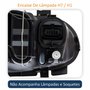Par de Farol Vw Golf 1999 até 2006 Original Arteb Máscara Cromada