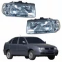 Par de Farol Vw Polo Classic 2000 Até 2002