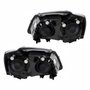 Par de Farol Vw Spacefox 2011 Até 2014 Máscara Negra