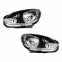 Par de Farol Vw Up 2014 Até 2017 Com Friso Cromado