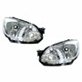 Par de Farol Vw Up! 2014 Até 2017 Cromado Com Friso Cromado