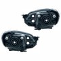 Par de Farol Vw Up! 2014 Até 2017 Cromado Com Friso Cromado