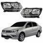 Par de Farol Vw Voyage G8 2018 Até 2023 Foco Duplo