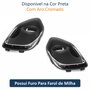 Par de Grade Parachoque Mitsubishi ASX 2013 Até 2016 Com Aro Cromado