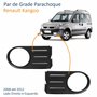 Par de Grade Parachoque Renault Kangoo 2008 Até 2012 Com Furo