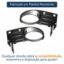 Par de Grade Parachoque Renault Kangoo 2008 Até 2012 Com Furo