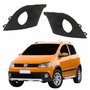 Par de Grade Parachoque Vw Crossfox 2011 Até 2014 Com Furo