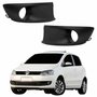 Par de Grade Parachoque Vw Fox 2011 Até 2014 Com Furo