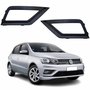 Par de Grade Parachoque Vw Gol G8 2018 Até 2023 Com Furo