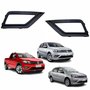 Par de Grade Parachoque Vw Gol Voyage G8 Saveiro G7 2017 Até 2023 Com Furo