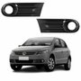 Par de Grade Parachoque Vw Gol G5 2009 Até 2013 Com Furo Preta