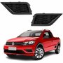 Par de Grade Parachoque Vw Saveiro G7 2017 Até 2023 Sem Furo