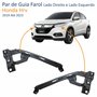 Par de Guia Farol Honda Hrv 2019 Até 2023