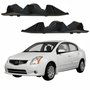 Par de Guia Parachoque Nissan Sentra 2008 Até 2013