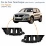 Par de Guia Parachoque Vw Tiguan 2008 Até 2012