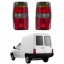 Par de Lanterna Fiat Fiorino 2004 Até 2013 Fumê