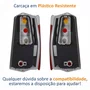 Par de Lanterna Fiat Fiorino 2004 Até 2013 Fumê