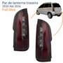 Par de Lanterna Fiat Idea Essence 2010 Até 2016 Fumê Com Led