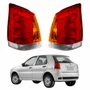 Par de Lanterna Fiat Palio G3 2004 Até 2016 Tricolor