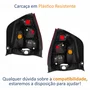Par de Lanterna Fiat Palio G3 2004 Até 2016 Tricolor