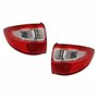 Par de Lanterna Fiat Strada Working G5 2014 Até 2019 Bicolor Cristal