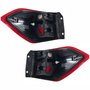 Par de Lanterna Ford Ecosport 2013 Até 2021 Bicolor Cristal Canto