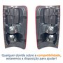 Par de Lanterna Gm S-10 Ltz 2012 Até 2022 Com Led