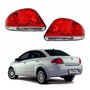 Par de Lanterna Traseira Fiat Linea 2008 Até 2016