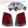 Par de Lanterna Traseira Fiat Palio G3 2004 Até 2016 Fumê