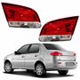 Par Lanterna Traseira Fiat Siena G4 2008 Até 2013 Tampa Bicolor