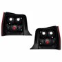 Par de Lanterna Traseira Fiat Uno 2004 Até 2011 Bicolor Cristal