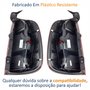 Par de Lanterna Traseira Fiat Uno Vivace 2011 Até 2014 Original Arteb Fumê