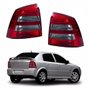 Par de Lanterna Traseira Gm Astra Hatch 2003 Até 2012 Fumê