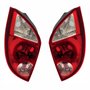 Par de Lanterna Traseira Gm Celta 2006 Até 2015 Tricolor Ré Rosa