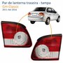 Par de Lanterna Traseira Gm Classic 2011 Até 2016 Tampa