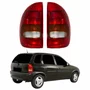 Par de Lanterna Traseira Gm Corsa Hatch 1996 Até 1999 Tricolor 4 Portas