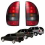 Par de Lanterna Traseira Gm Corsa Hatch Wagon 4 Portas Pickup 1996 Até 1999 Fumê
