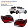 Par de Lanterna Traseira Gm Onix Hatch 2020 Até 2024 Bicolor Com Led